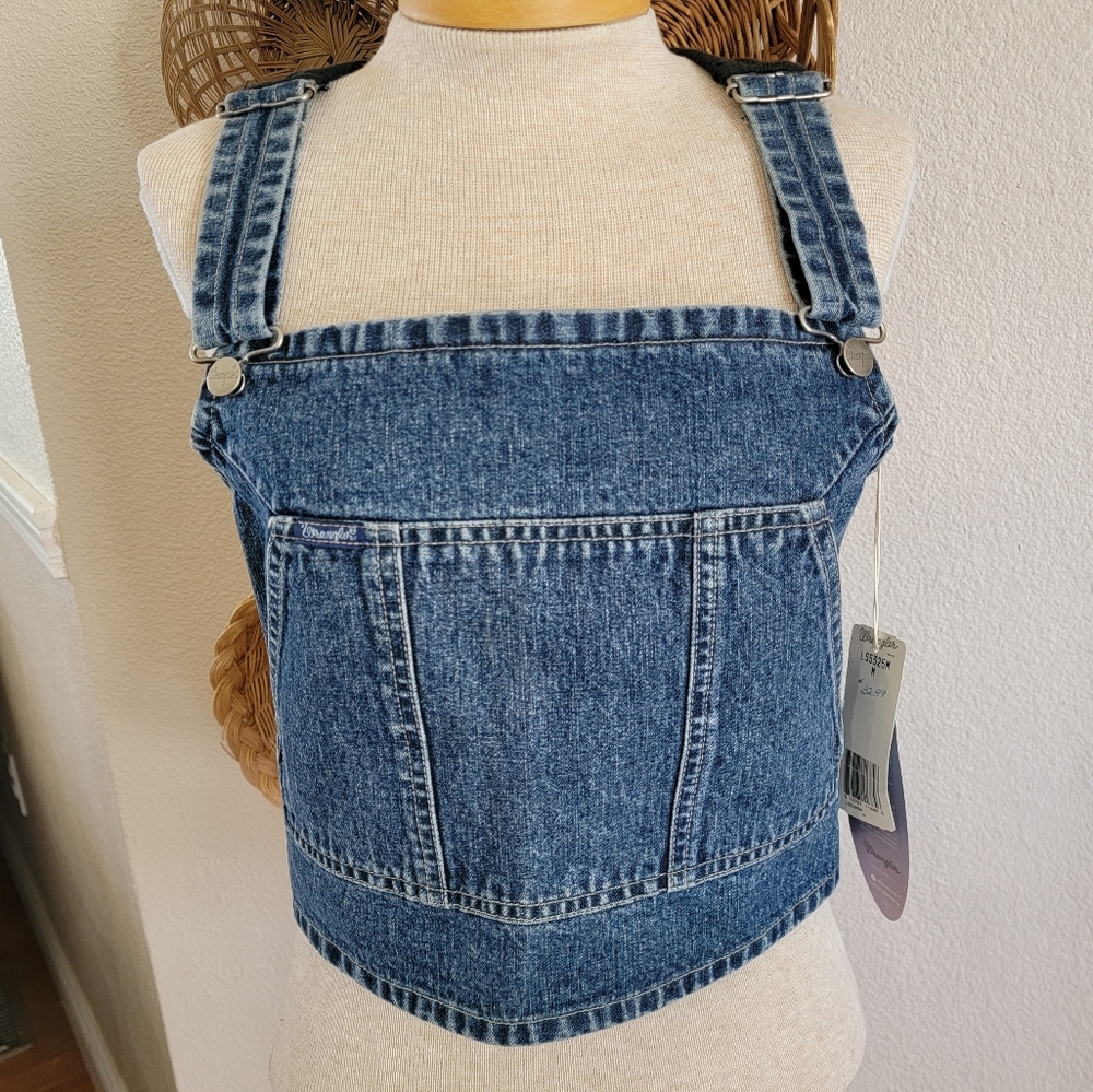 Vintage Wrangler Overall Top